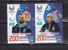 KAZAKHSTAN-2021-PARALYMPICS GAMES TOKYO 2020.-MNH - - Estate 2020 : Tokio