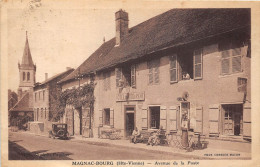 87-MAGNAC-BOURG- AVENUE DE LA POSTE - Autres & Non Classés