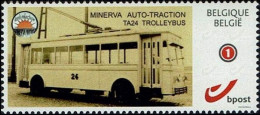 DUOSTAMP** / MYSTAMP** - Trolleybus / Oberleitungsbus / Trolley-bus - Minerva Auto-Traction TA24 Trolleybus - Postfris