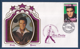 Burkina Faso - FDC - Premier Jour - Elvis Presley - 1996 - Elvis Presley