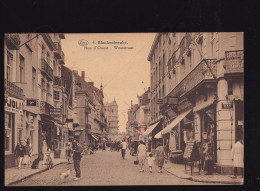 Blankenberghe - Rue D'Ouest / Weststraat - Postkaart - Blankenberge