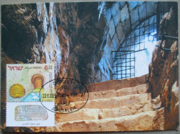 ISRAEL 2009 MAXIMUM CARD POSTCARD JERUSALEM DAVID CITY FIRST DAY OF ISSUE CARTOLINA CARTE POSTALE POSTKARTE CARTOLINA - Tarjetas – Máxima