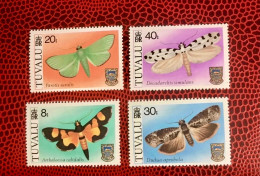 TUVALU 1980 Complete 4v Neuf MNH ** YT 135 / 138 Mariposa Butterfly Borboleta Schmetterlinge Farfalla - Papillons