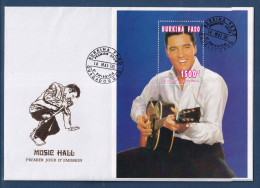 Burkina Faso - FDC - Premier Jour - Elvis Presley - 1996 - Elvis Presley