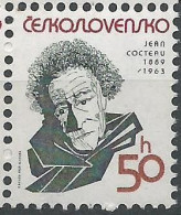 ** 2881 Czechoslovakia J. Cocteau 1989 - Ecrivains