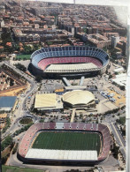 Barcelona Spagna Stadio Bernabeu E Altro Stadio Stade - Soccer