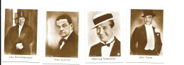 DY96 - CARTE CIGARETTES HANSOM JASMATZI - MAURICE CHEVALIER - FRITZ KORTNER - LEO SCHUTZENDORF - WILLI FORST - Photographs