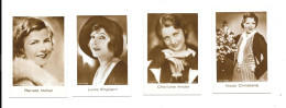 DY94 - CARTES CIGARETTES HANSOM JASMATZI - CHARLOTTE ANDER - LUCIE ENGLISCH - RENATE MULLER - MADY CHRISTIANS - Photographs