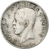 Suède, Gustaf V, Krona, 1923, Argent, TTB+, KM:786.1 - Sweden