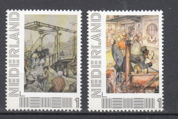 Nederland Persoonlijke Zegels: Wereld Van Anton Pieck:  Bruggen + Musea - Unused Stamps