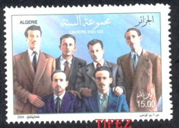 Année 2004-N°1387 Neufs**MNH : 50° Anniversaire De La Révolution (groupe Des Six Chefs Historiques) - Algérie (1962-...)