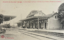 52 - ECLARON - La Gare (Lignes De Troyes à St-Dizier Et De St-Dizier à Doulevant Le Châreau) - Eclaron Braucourt Sainte Liviere