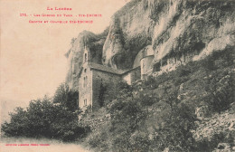 FRANCE - La Lozère - Les Gorges Du Tarn - Ste Eminie - Grotte Et Chapelle St Eminie - Carte Postale Ancienne - Gorges Du Tarn