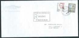 Italia 1999; Raccomandata (stampata) Affrancata Con Donna Nell' Arte Da € 0,41 = Lire 800 + Alti Valori Da Lire 400 - 1991-00: Marcophilia