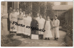 Carte Photo Originale - 87 - LIMOGES - Guerre 1914 HOPITAL Temporaire N°5 - PHARMACIE - Militaires Club Des Anti-Boches - Limoges