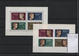 Ungarn Michel Cat.No.  Sheet Mnh/** 41 A/B - Blocs-feuillets