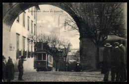 COIMBRA - ELECTRICOS - Arco Do Castello.(Ed. Bazar De Paris) Carte Postale - Coimbra