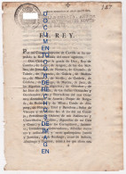 1797 Real Cédula De Carlos IV Sobre Como Impartir Justicia - Documents Historiques