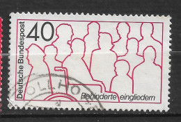 ALLEMAGNE FÉDÉRALE  N°   645 " HANDICAPÉS " - Used Stamps