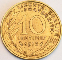 France - 10 Centimes 1975, KM# 929 (#4225) - 10 Centimes