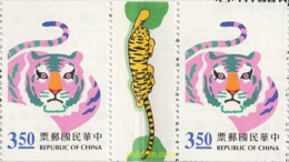 647580 MNH CHINA. FORMOSA-TAIWAN 1997 AÑO LUNAR CHINO - AÑO DEL TIGRE - Neufs