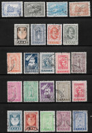 GREECE 1947 Union Of Dodecanese Complete Used Set Vl. 629 / 651 - Gebraucht