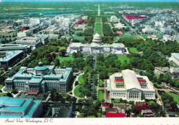 1 AK USA / Washington DC * View Showing U.S. Capitol, Supreme Court Building, Library Of Congres, Wasgington Monument * - Washington DC