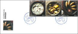 Azerbaijan 2017  Book “Azerbaijan”. FDC First Day Cover  Cuisine 6 - Azerbaiján