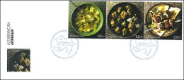 Azerbaijan 2017  Book “Azerbaijan”. FDC First Day Cover Cuisine 4 - Azerbaiján