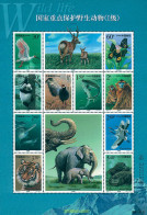253274 MNH CHINA. República Popular 2000 FAUNA PROTEGIDA - Unused Stamps