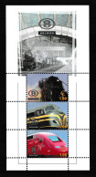 Belgium 2006 S/S From Steam To Electricity + Introduction Card + Envelope 150st Anniversary Line 50  MNH ** - 1996-2013 Vignette [TRV]