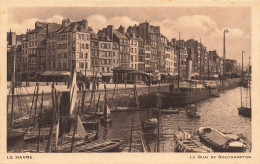 FRANCE - Le Havre - Vue Sur Le Quai De Southantpton - Bateaux - Le Port - Animé - Vue D'ensemble- Carte Postale Ancienne - Portuario
