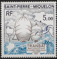 SAINT PIERRE ET MIQUELON - VOILE - N° 477 - NEUF** MNH - Sailing