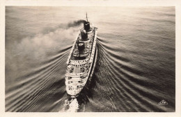 TRANSPORTS - Bateaux - Paquebot - Normandie - De La Cie Gte Transatlantique - Carte Postale Ancienne - Paquebote