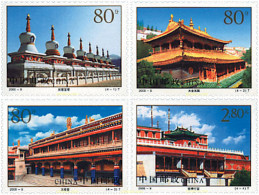 76203 MNH CHINA. República Popular 2000 LAMASERIA TAER - Unused Stamps
