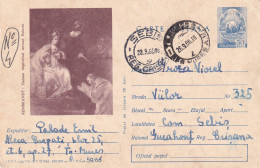 A24438 -  REMBRANDT HAMAN Implorand Iertare Esterei  Postal Stationery ROMANIA 1966 - Enteros Postales