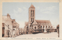 95 Champage Sur Oise Mairie, Eglise Et Monument - Champagne Sur Oise