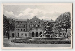 39122803 - Fuerth In Bayern. Hauptbahnhof. Karte Beschrieben Am Rechten Rand Vorderseite Leicht Fleckig, Sonst Gut Erha - Fuerth