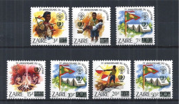 Zaire - 1985 - Scouting - Yv 1218/24 - Nuovi