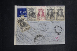 CÔTE DES SOMALIS - Enveloppe De Djibouti Pour Dakar En 1942 Avec Contrôle Postal + Cachet Blocus - L 151815 - Cartas & Documentos