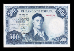 España Spain 500 Pesetas Ignacio Zuloaga 1954 Pick 148 Sin Serie Mbc+ Vf+ - 500 Pesetas