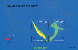 81139 MNH CHINA. República Popular 2001 IX JUEGOS DEPORTIVOS NACIONALES - Unused Stamps