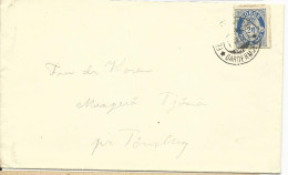 Norwegen 1922, Stpl. FELTPOST KONTORET GARDERMOEN Auf Brief M. 20 öre - Autres & Non Classés