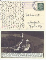 DR 1939, Krumbad über Krumbach, AK  M. Landpoststellen-II Stempel. #1043 - Briefe U. Dokumente