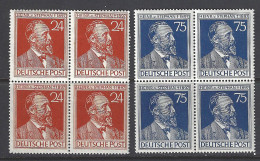 Alemania Ocupacion  AAS  53/54 ** MNH. 1947. Bloque De 4 - Sonstige & Ohne Zuordnung