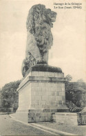 Postcard Belgium Gileppe  Le Lion Et Le Lac - Gileppe (Stuwdam)