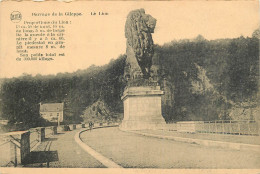 Postcard Belgium Gileppe  Le Lion Et Le Lac - Gileppe (Stuwdam)