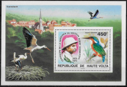 HAUTE-VOLTA - DOCTEUR ALBERT SCHWEITZER ET OISEAU - MARTIN-PECHEUR - BF 5AF - NEUF** MNH - Altri & Non Classificati