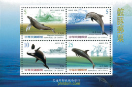 101173 MNH CHINA. FORMOSA-TAIWAN 2002 CETACEOS - Ungebraucht