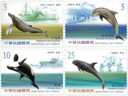 103441 MNH CHINA. FORMOSA-TAIWAN 2002 CETACEOS - Nuovi